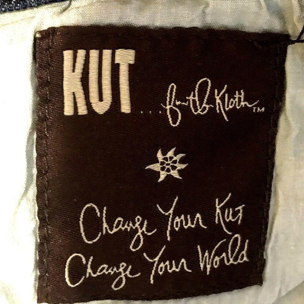 KUT From The Kloth Denim Ankle Skinny Jeans 0P Petite 26x28 Stretch Medium Wash - Picture 7 of 9